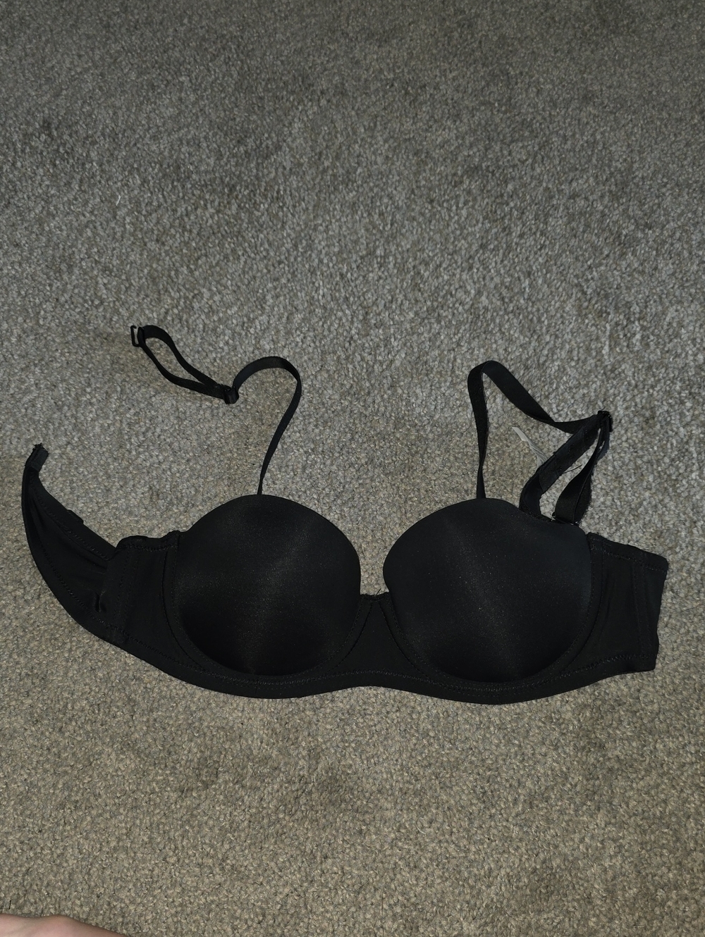 T.J.Maxx Black Padded Underwire Bra
